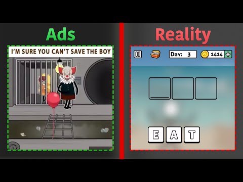 Mobile Game Ads Vs. Reality