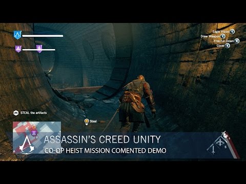 Assassin’s Creed Unity: Co-op Heist Mission Commented Demo | Gameplay | Ubisoft [NA]