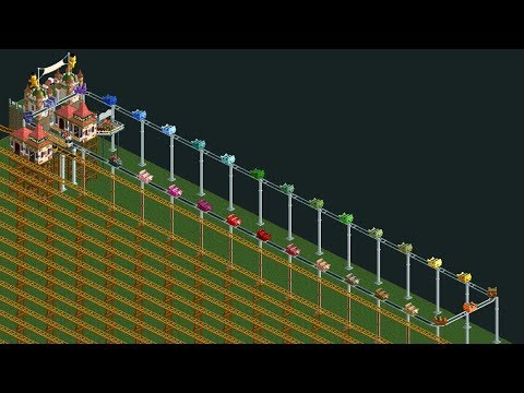 [Former record] RCT2 - 12 Years Of Suffering - Longest roller coaster ever created
