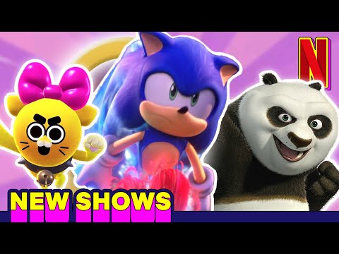 Sonic Prime, Kung Fu Panda & More | Animated Series Preview | Netflix After School