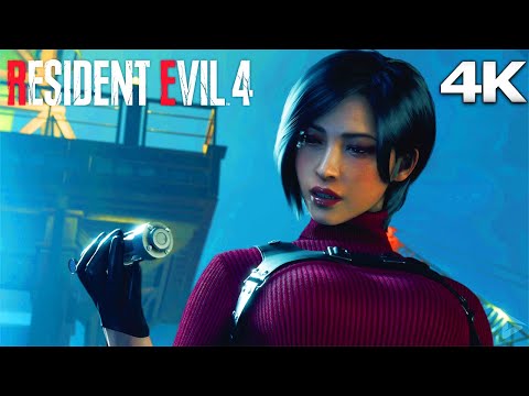 Every Single Frame of ADA WONG in Resident Evil 4 Remake (All Ada Wong Scenes) 4K Ultra HD