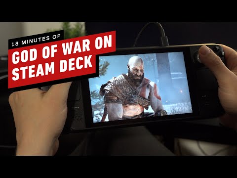 18 Minutes of God of War Gameplay on Steam Deck