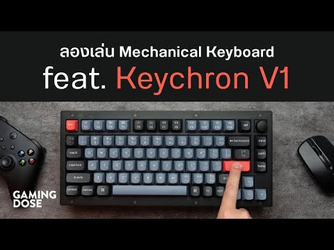ลองเล่น Mechanical Keyboard feat. Keychron V1 คัสต้อมคีย์บอร์ดราคาประหยัด ซื้อแล้วพร้อมใช้เลย