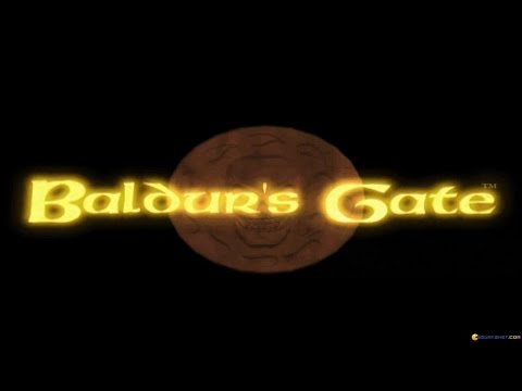 Baldur's Gate gameplay (PC Game, 1998)