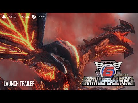 Earth Defense Force 6 - Launch Trailer PS5/PS4/PC