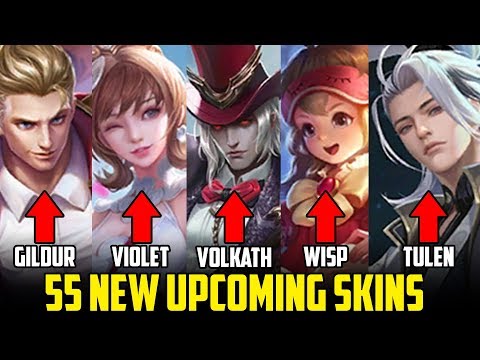 55 UPCOMING NEW SKINS (PART 1) | Arena of Valor | LiênQuânMobile | 傳說對決 | ROV | AOV 3.0