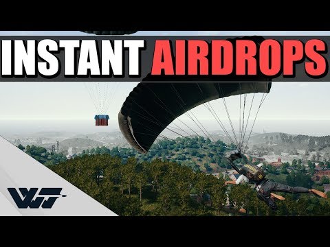 GUIDE: How to get EASY AIRDROPS - Airdrop as the first items you loot! - PUBG