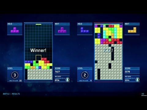 Tetris Ultimate Announcement B-Roll - Battle Mode
