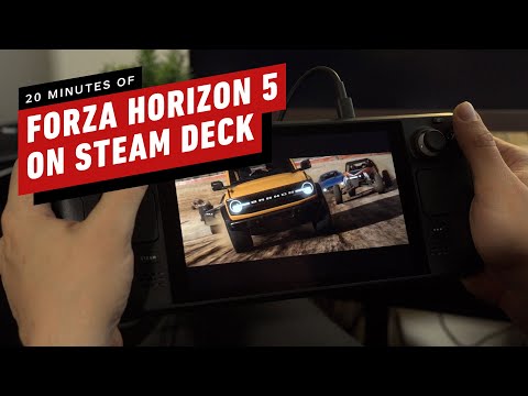 20 Minutes of Forza Horizon 5 Gameplay on Steam Deck