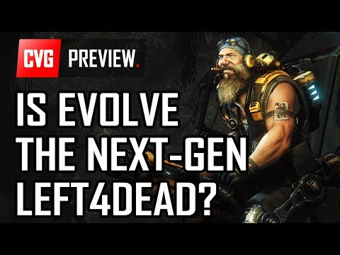 Evolve Gameplay Preview - The Next-Gen Left4Dead?