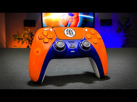 Dragonball Z Custom PS5 Controller | LaZa Modz