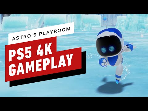 Astro's Playroom - 16 Minutes of PlayStation 5 Gameplay in 4K
