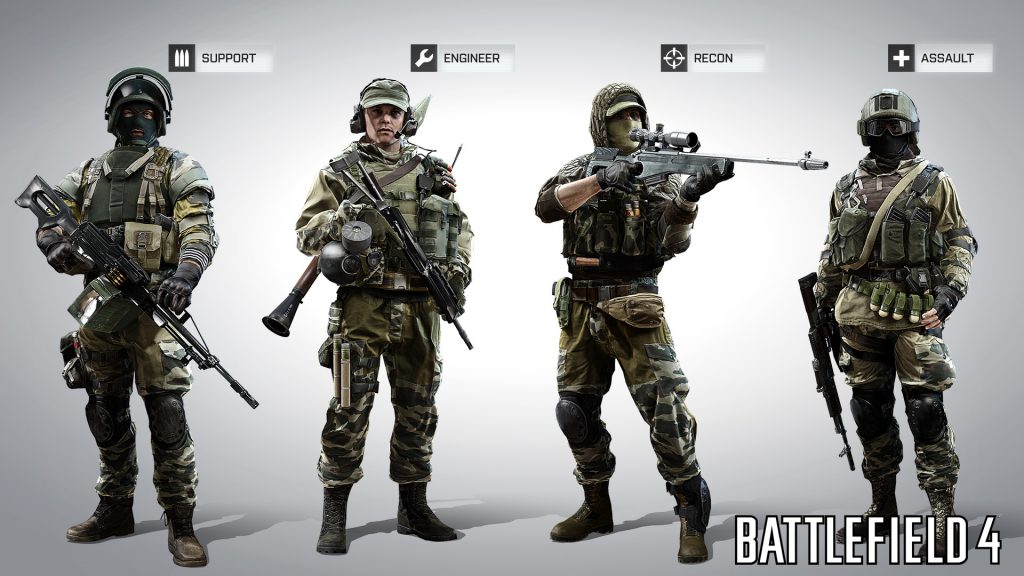 Classes BF4