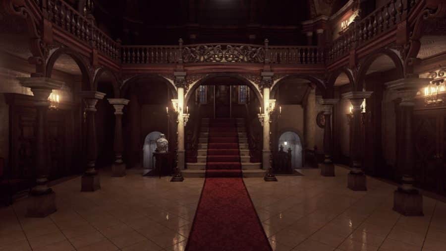 Resident Evil Spencer Mansion Dining Room