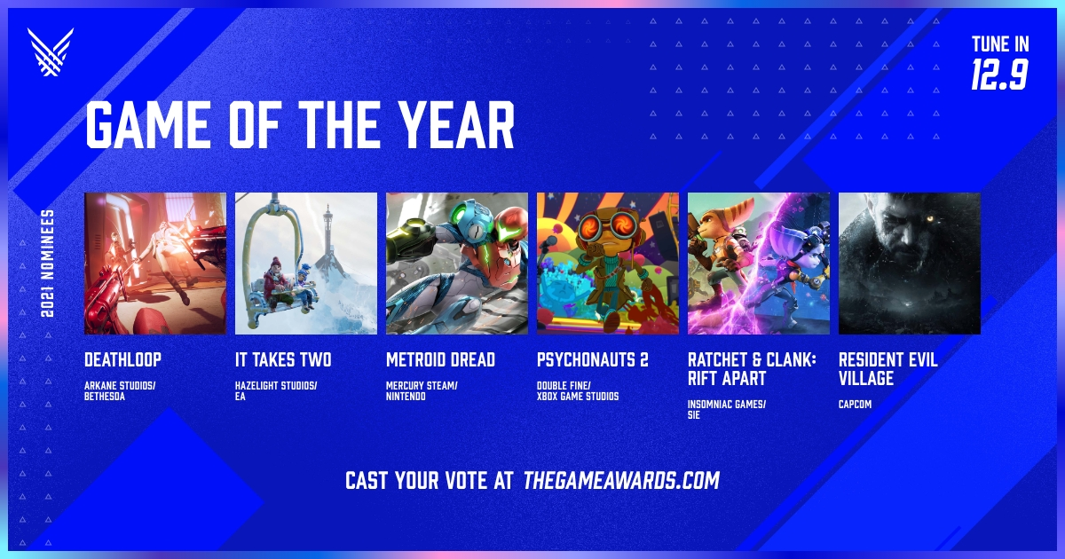 Game Awards Categories 2025